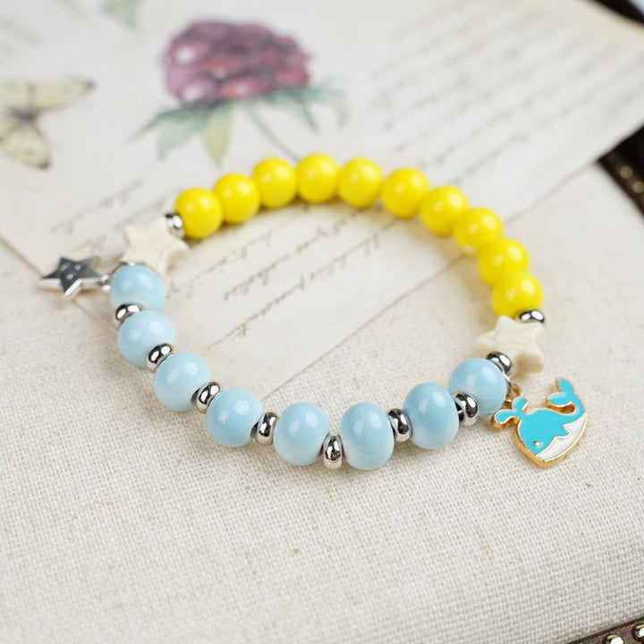 Heart-Shaped Beaded Bracelet Kalsten