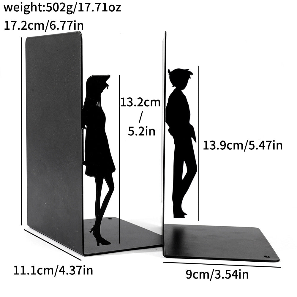 Artistic Silhouette Bookends