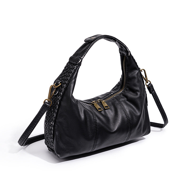 Stylish Leather Crossbody Bag Kalsten