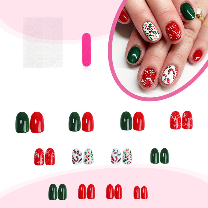 Festive Press-On Nail Art Collection Kalsten