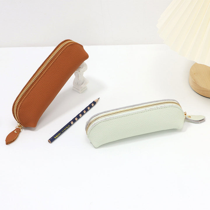 Sleek Leather Pencil Case Kalsten