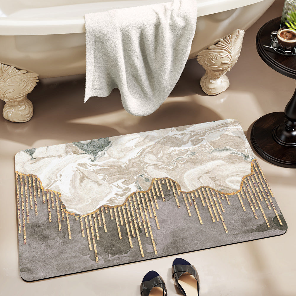 Luxurious Textured Bath Mat Kalsten