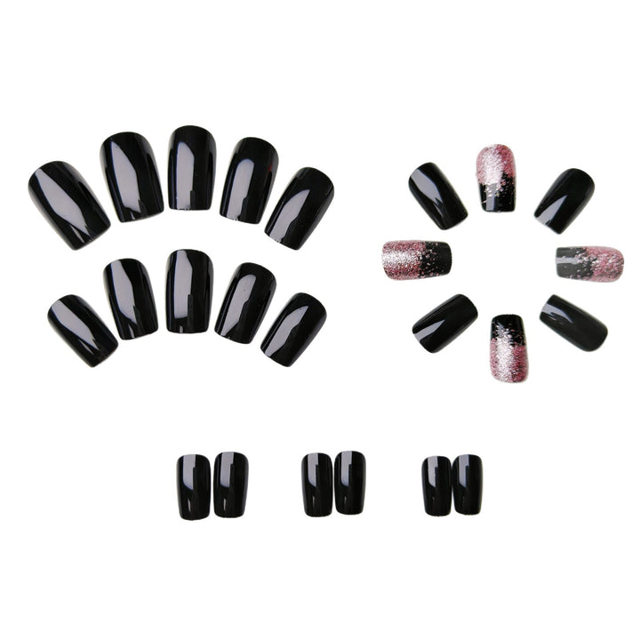 Press-on nails with shimmering ombre effect Kalsten