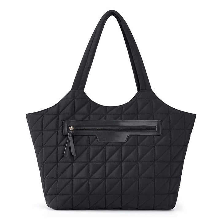 Padded handbag with textured design Kalsten