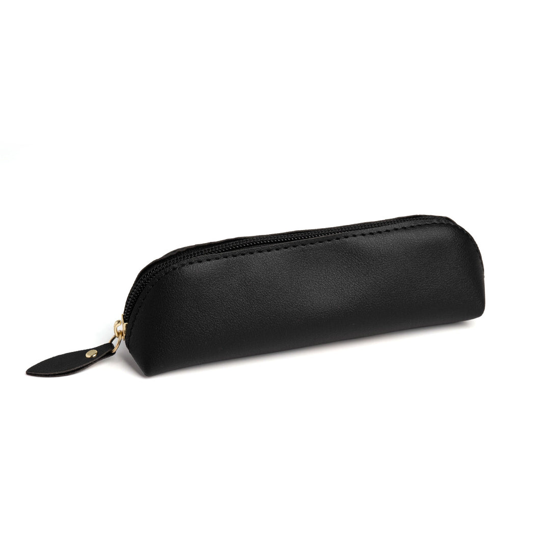 Premium Leather Zippered Pencil Case Kalsten