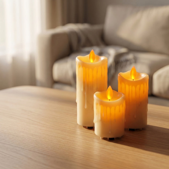 LED Stumpen Candle