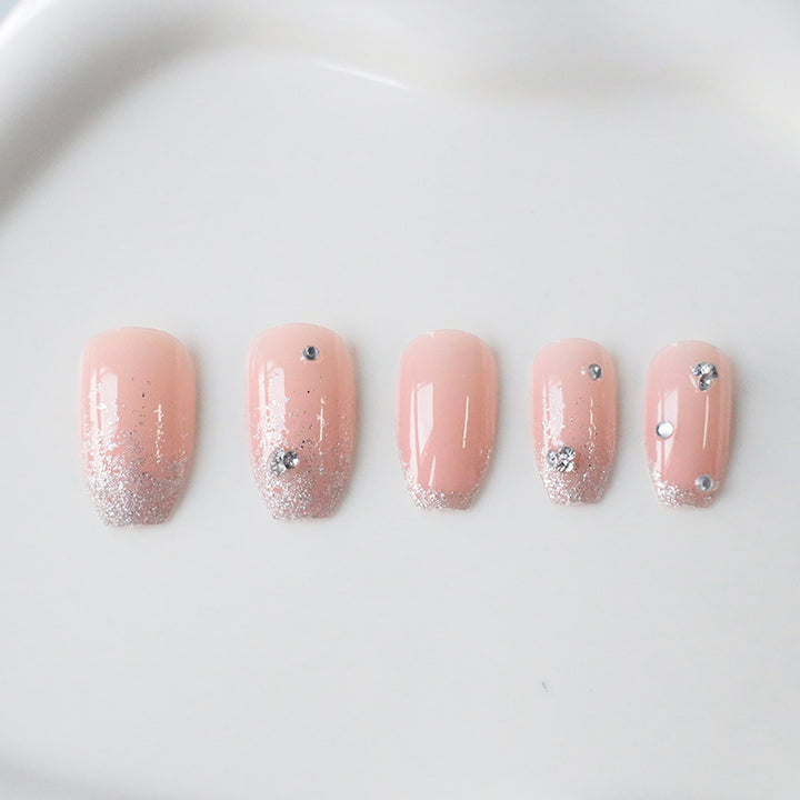 Elegant Crystal Decor Nail Art Kalsten