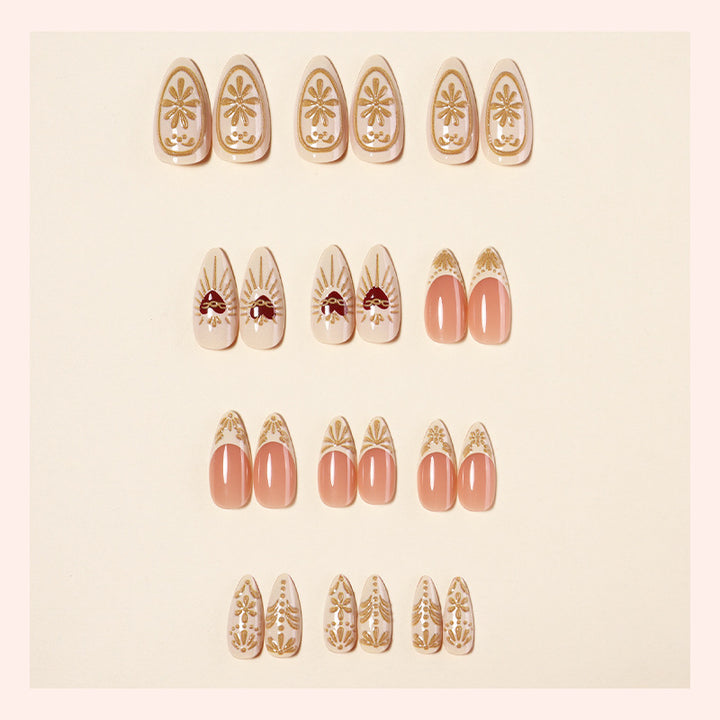 Premium Artisanal Press-On Nail Collection Kalsten