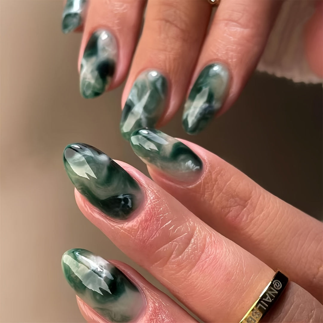 Floral Art Acrylic Nail Set Kalsten