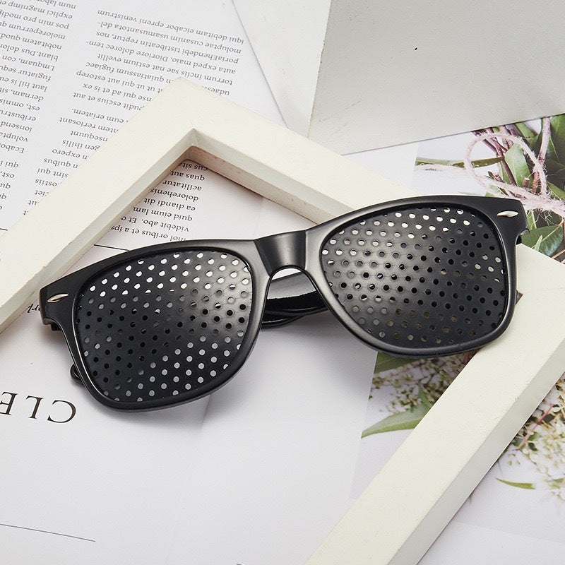 Retro Perforated Sunglasses Kalsten