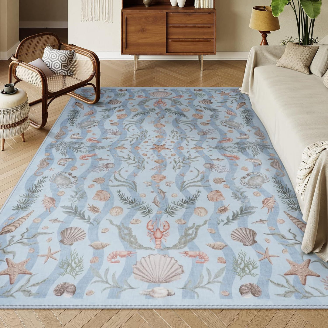Maritime Theme Decorative Rug