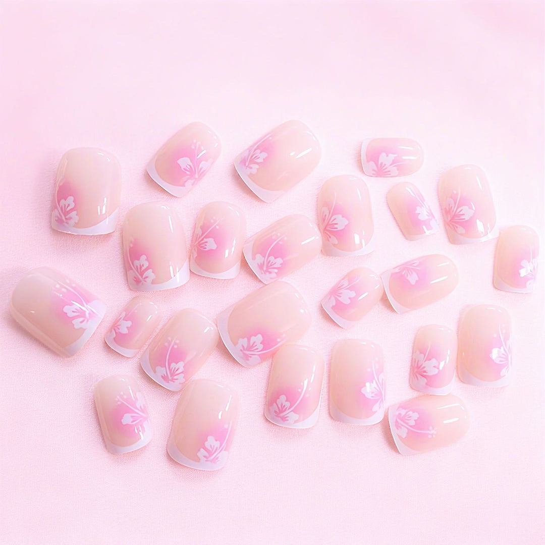 Elegant Floral Nail Art Enhancements Kalsten 1789915988