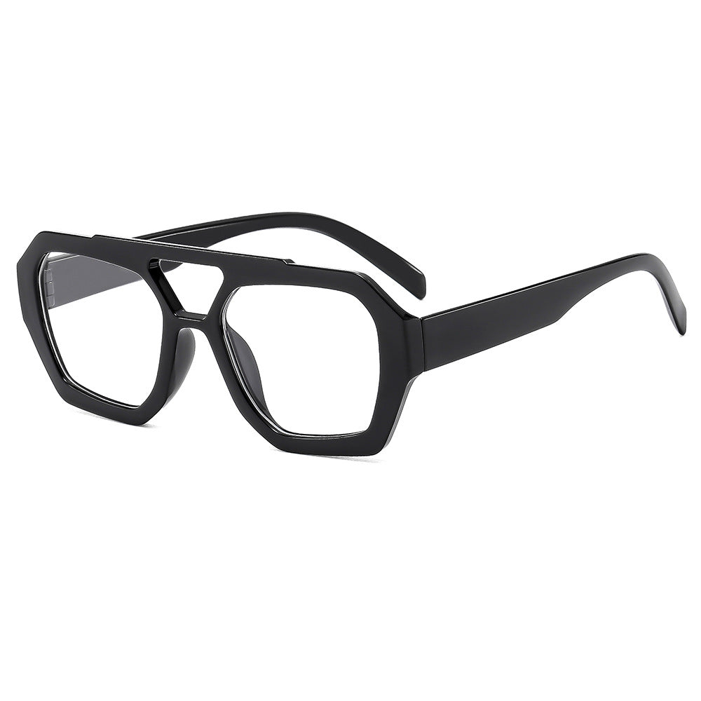 Oversized Geometric Frame Eyewear
