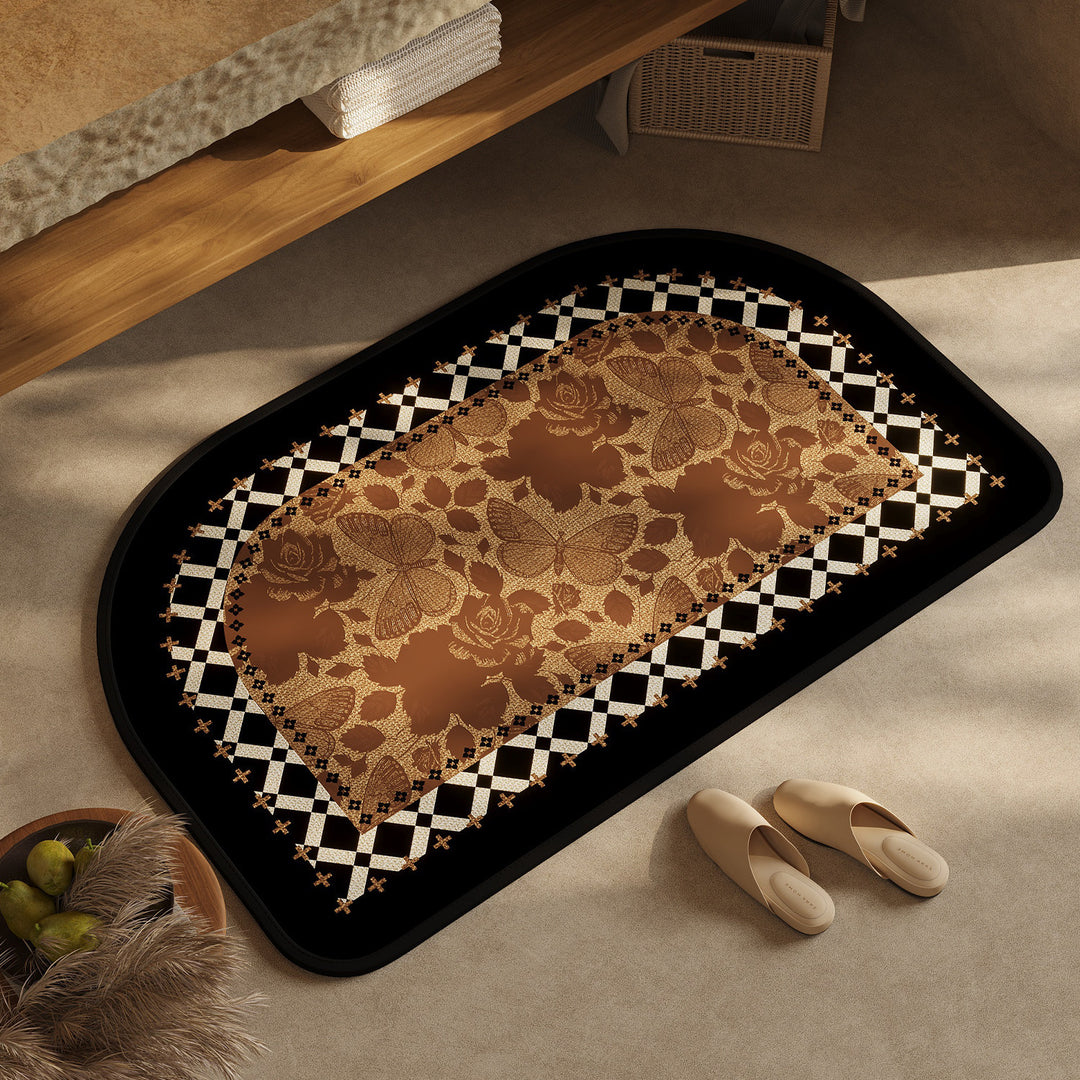 Chic Geometric Design Bath Mat Kalsten