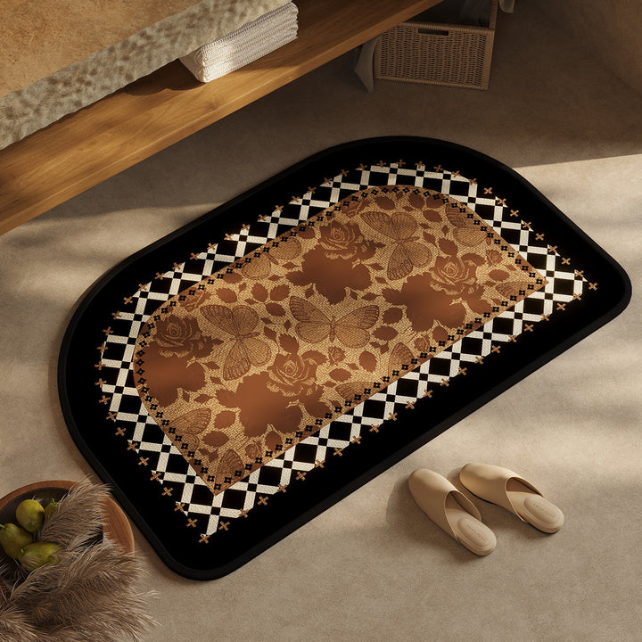 Chic Geometric Design Bath Mat Kalsten