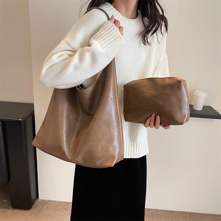 Minimalist Leather Tote Kalsten