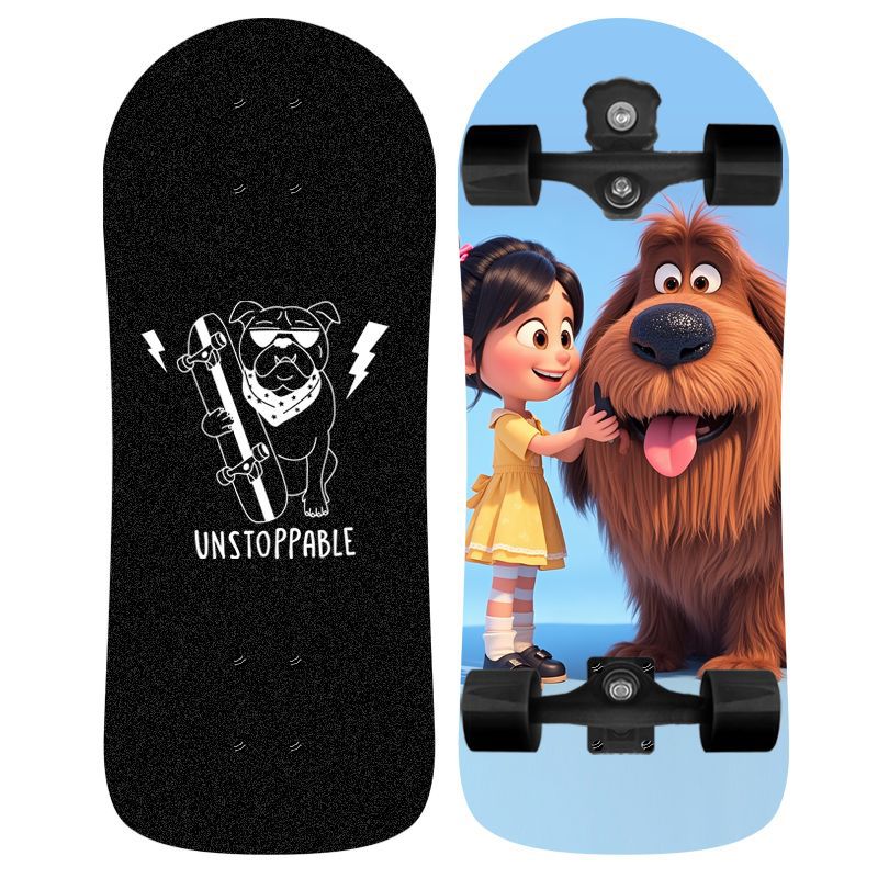 Kids Cartoon-Themed Skateboard Kalsten