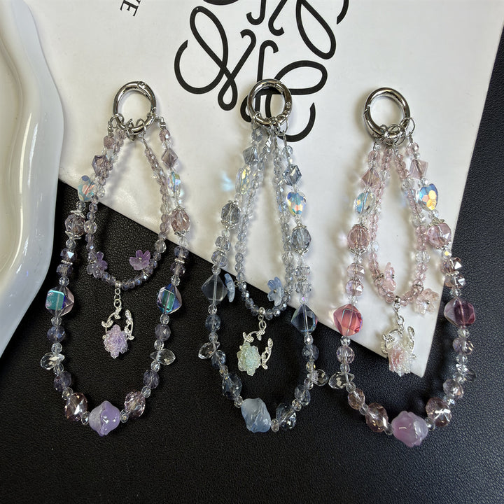 Decorative Crystal Charm Keychain Kalsten