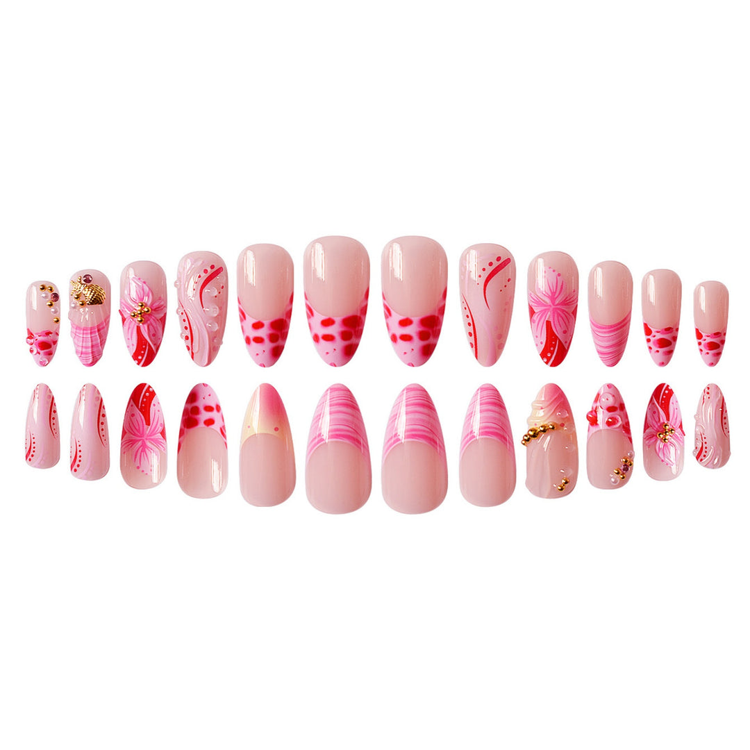 Decorative Stiletto Nail Art Extensions Kalsten
