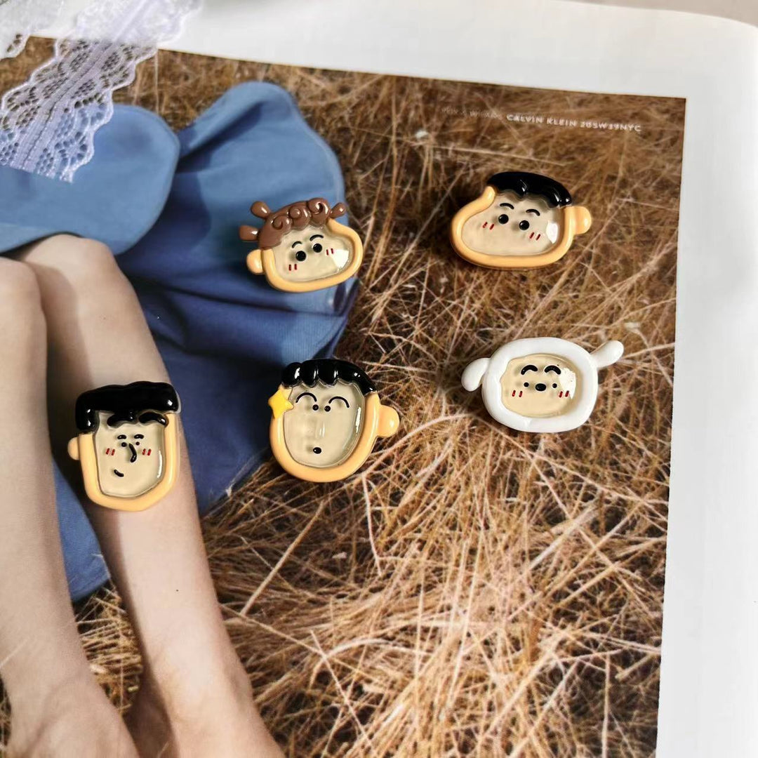 Creative Character Brooch Kalsten