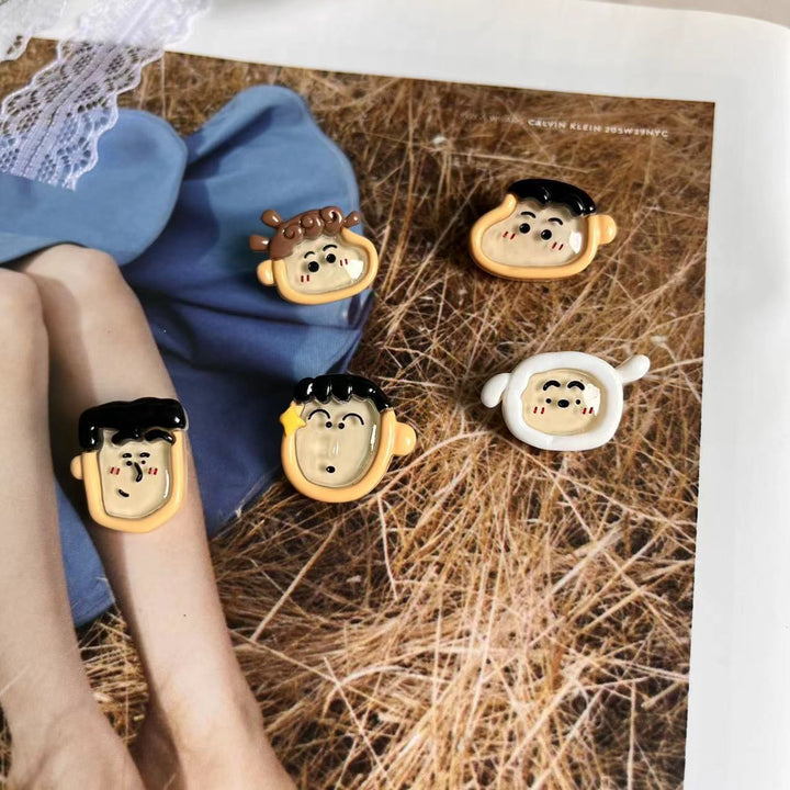 Creative Character Brooch Kalsten