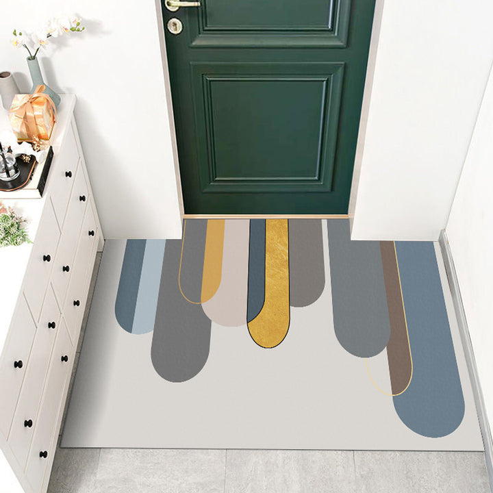Geometric Decorative Entrance Mat