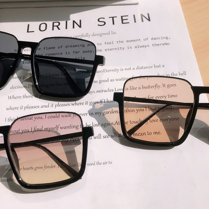 Oversized Geometric Frame Sunglasses Kalsten