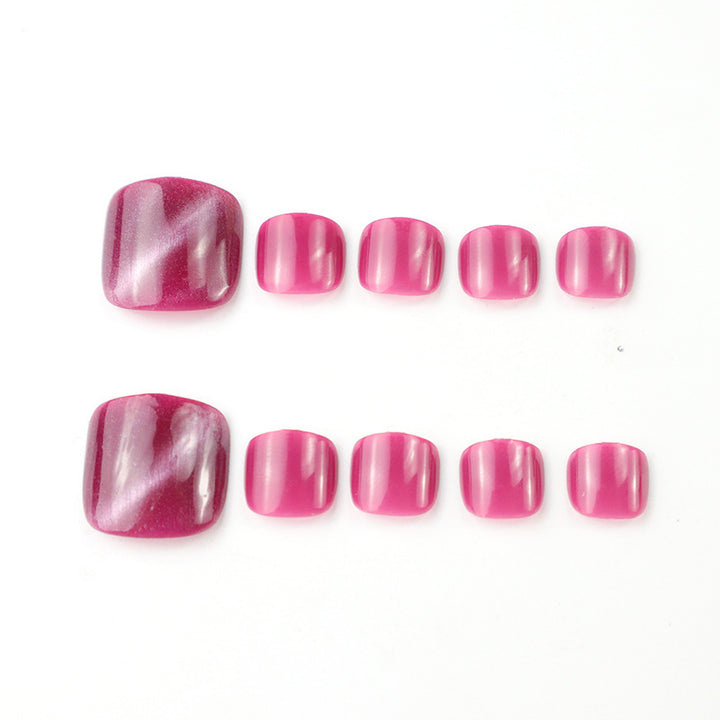 Premium Gel Press-On Toenail Set Kalsten