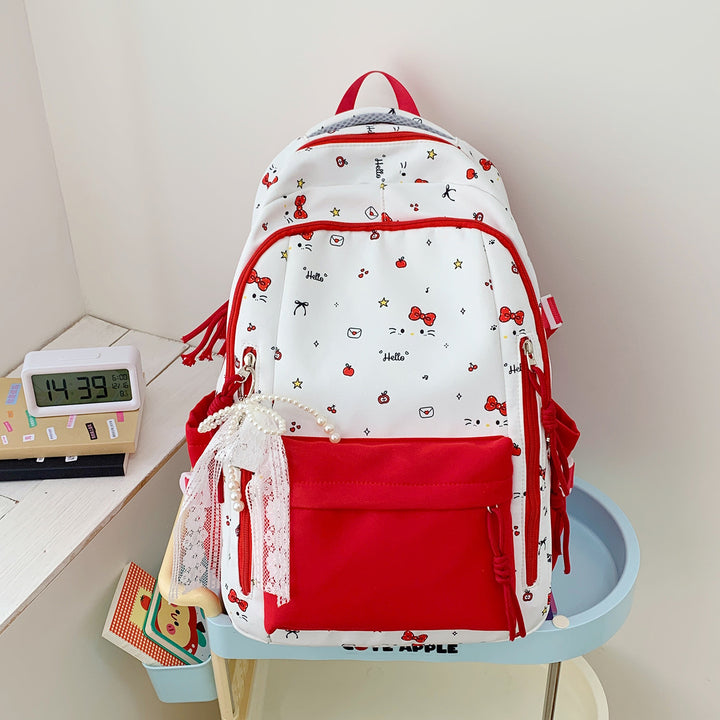 Leisure backpack with charming design and practical compartments Kalsten