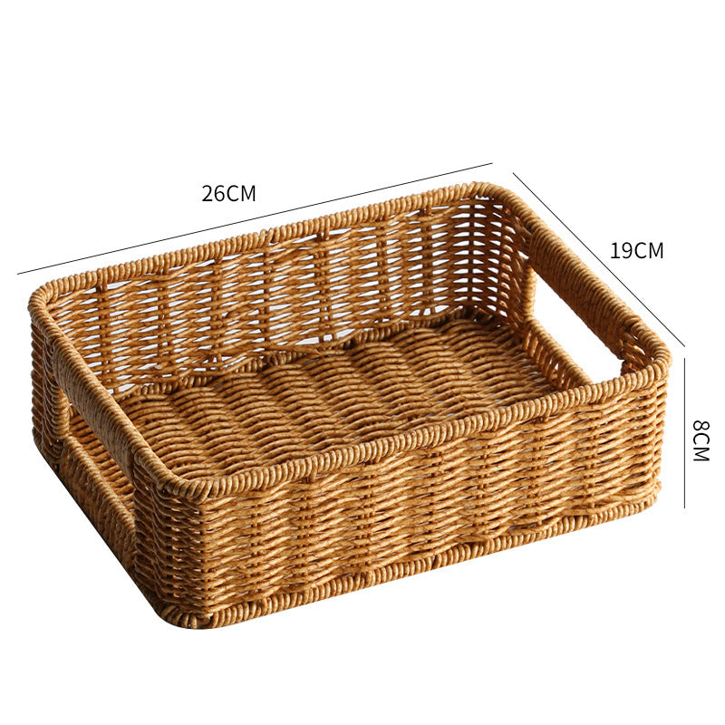 Unisex Practical Storage Basket made of Woven Material Kalsten