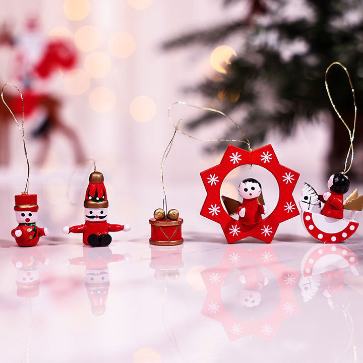 Decorative Christmas Themed Figurine Set Kalsten