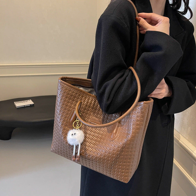 Woven Patterned Shoulder Bag Kalsten