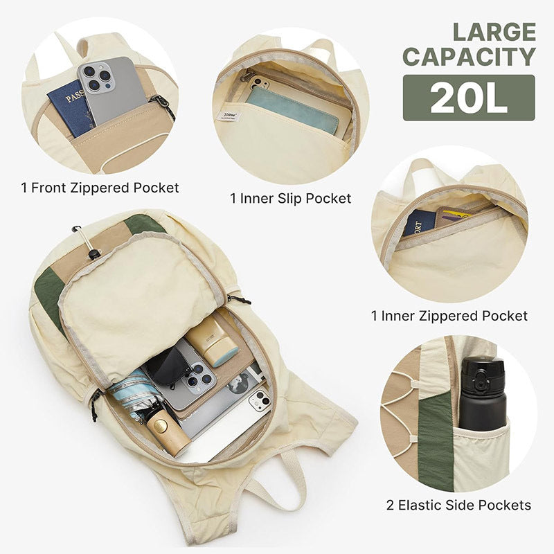 Ultralight Outdoor Backpack with Compact Storage Kalsten