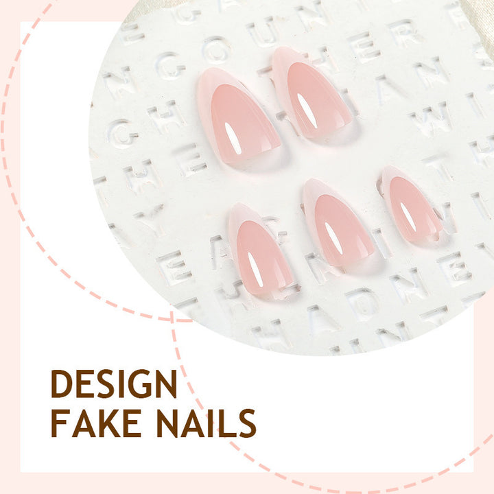 Artificial nail set with trendy, minimalist design Kalsten