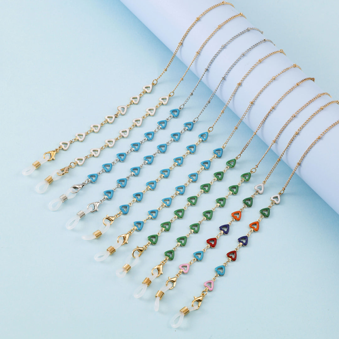 Heart-Shaped Eyewear Chain Kalsten