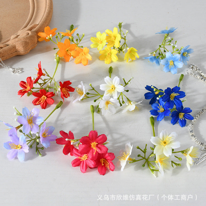 Floral Hair Accessory Brooch
