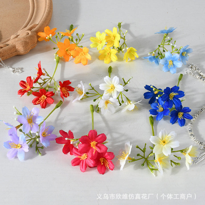 Floral Hair Accessory Brooch