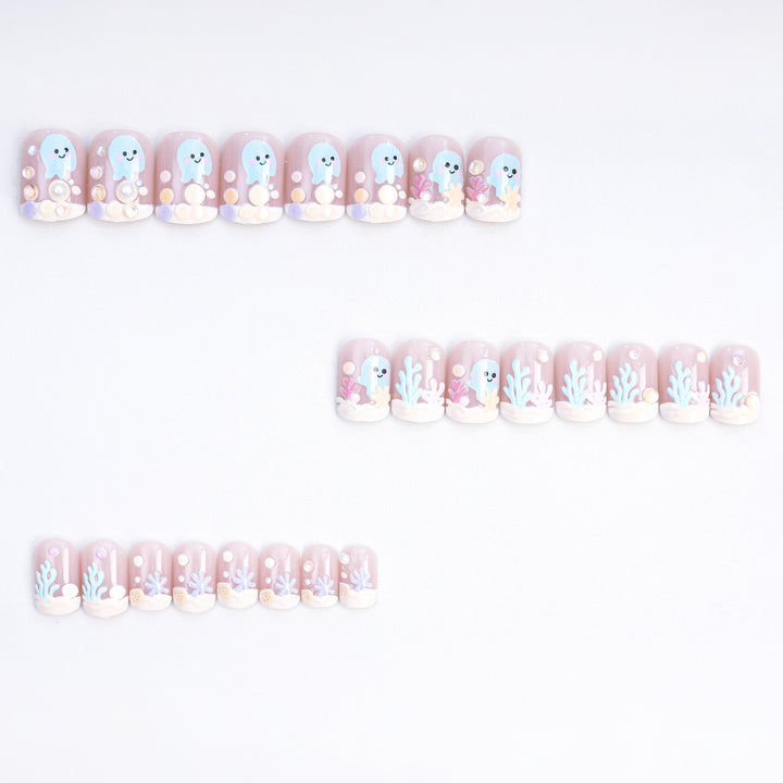 Creative Art Nails with Maritime Motifs Kalsten