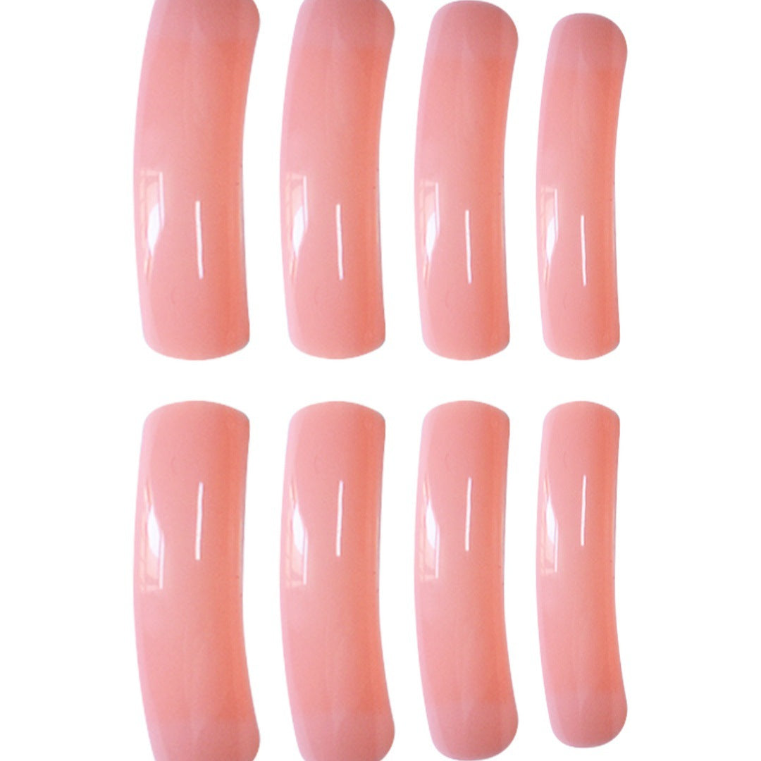 Glossy Long Press-On Nail Extensions Kalsten