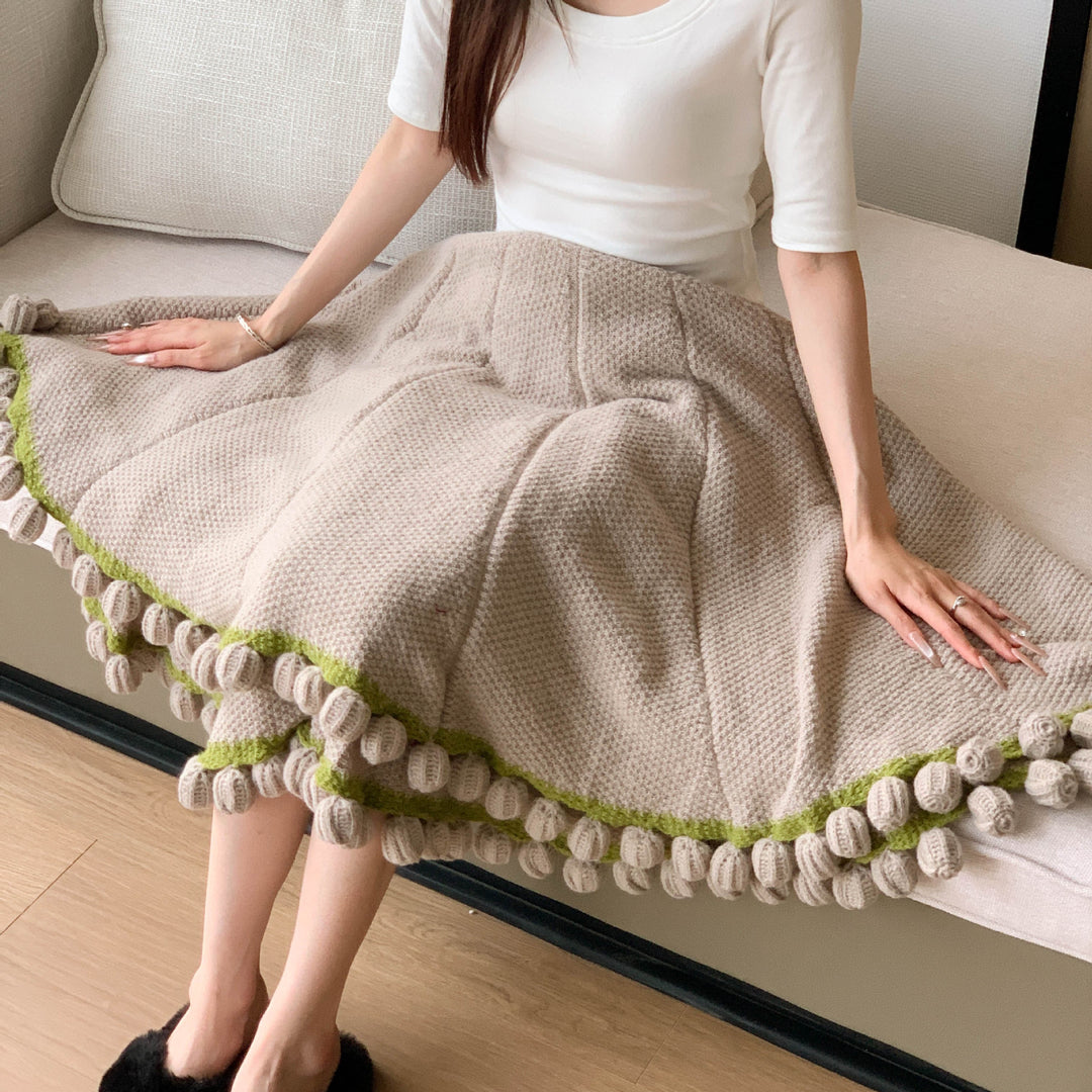 Cozy Crinkled Skirt Kalsten