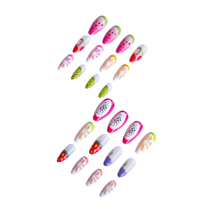 Creative Fruit-Themed Nail Art Set