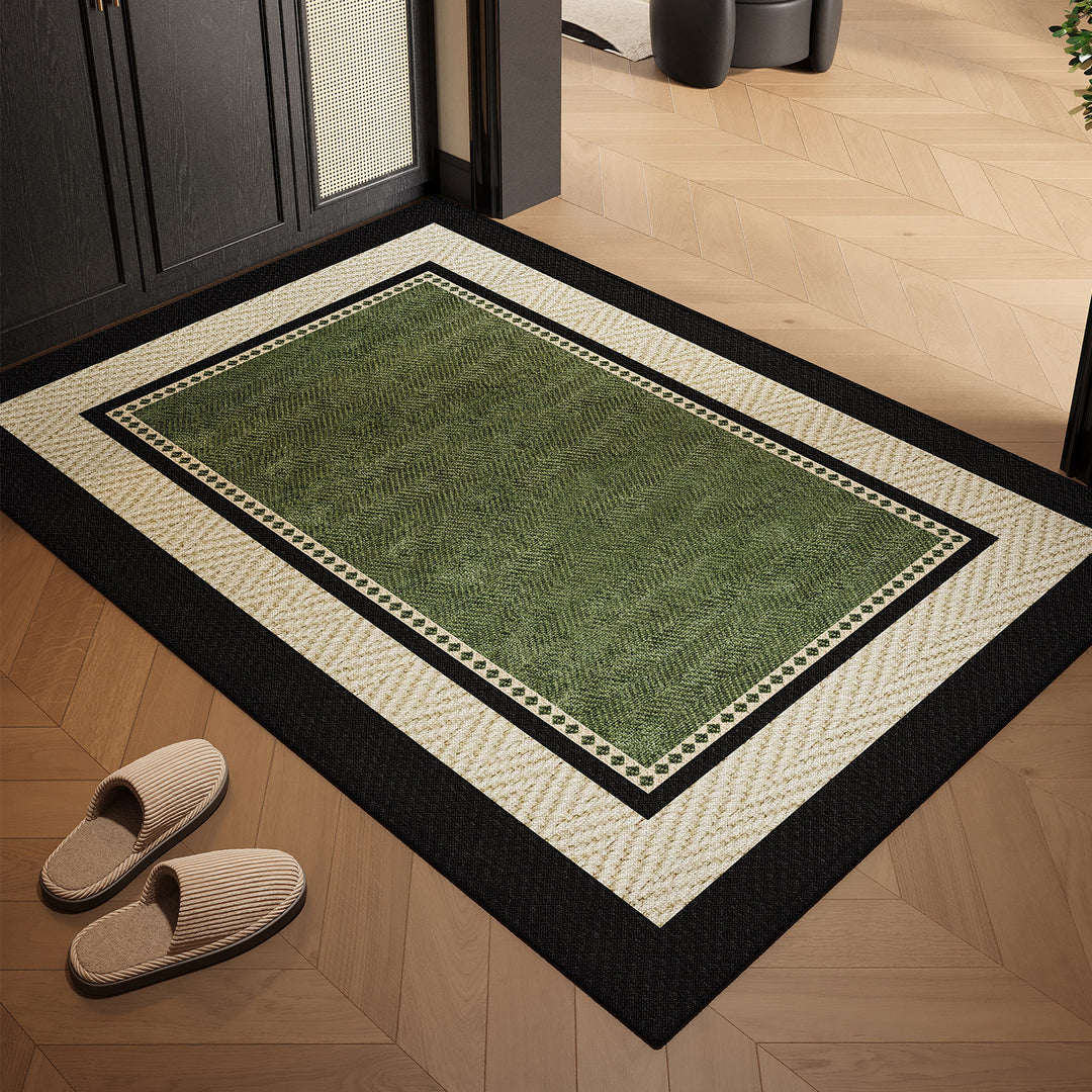 Romantic Floral Accent Area Rug