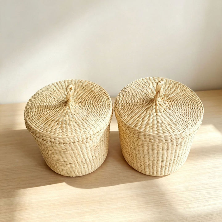 Handcrafted Decorative Storage Container Kalsten