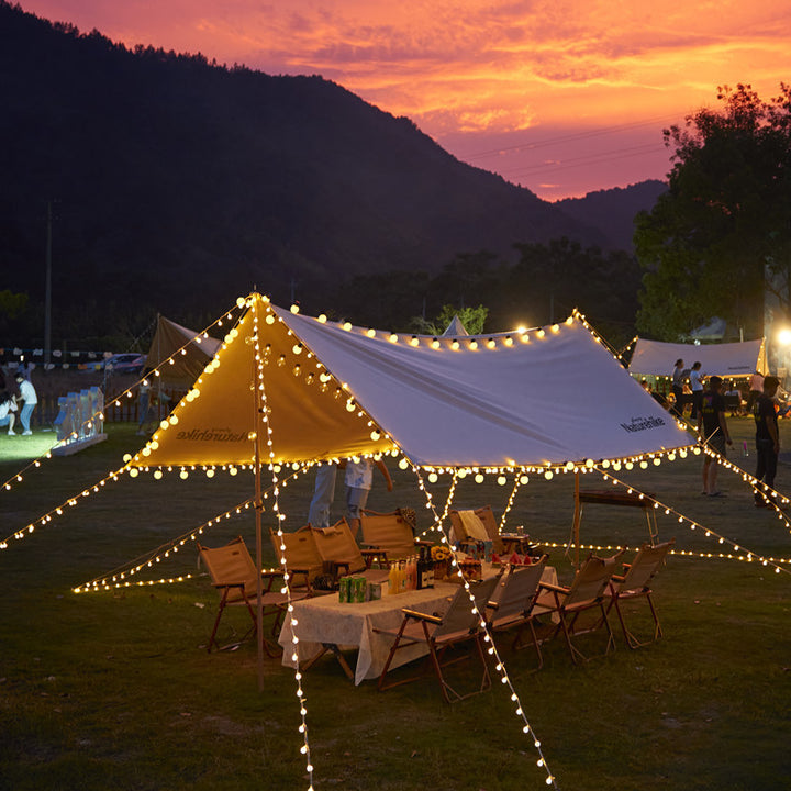 Outdoor Solar Star And Globe String Lights With Waterproof Copper Wire Kalsten