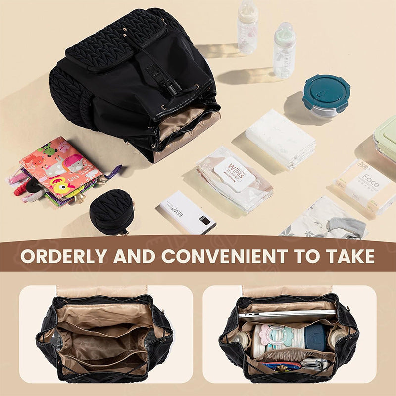 Stylish backpack with padded back and versatile compartments Kalsten