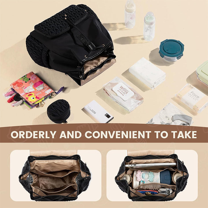 Stylish backpack with padded back and versatile compartments Kalsten