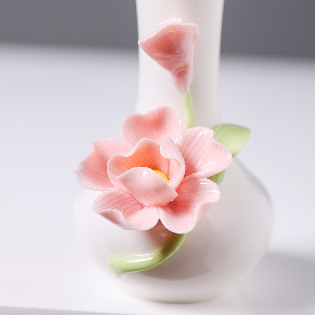 Floral Ceramic Vase