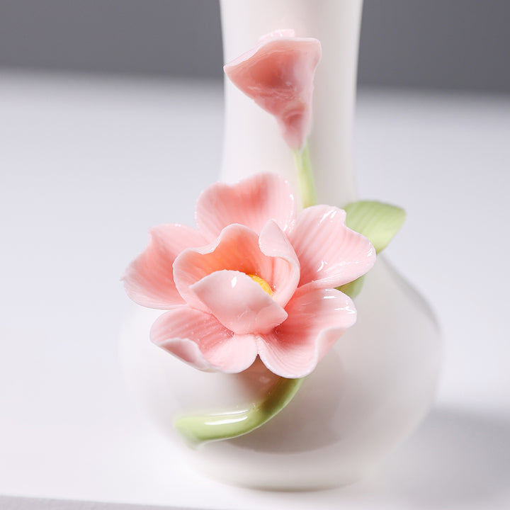 Floral Ceramic Vase