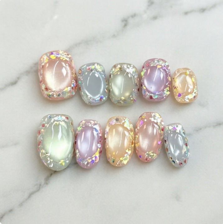 Glossy Artificial Nails Kalsten