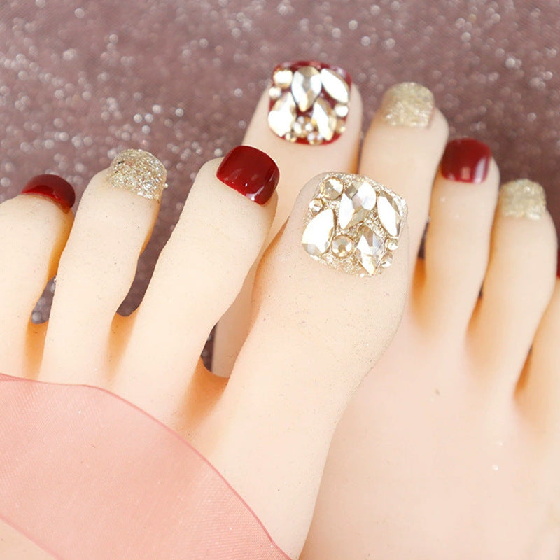 Premium Decorative Press-On Nail Set Kalsten